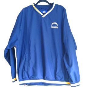 NFL | Los Angeles chargers crew neck wind breaker